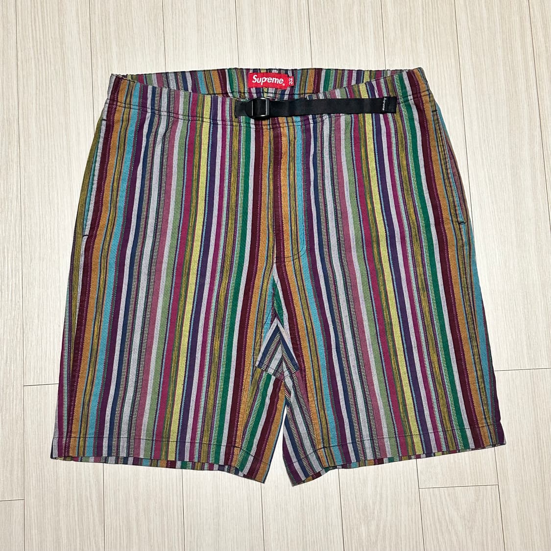 supreme striped mandras belted short 상품이미지2