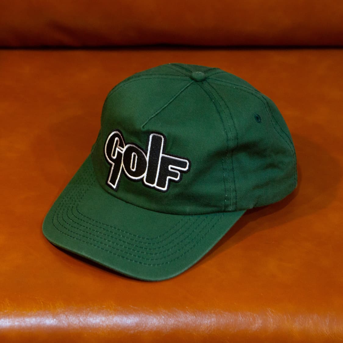 21FW 골프왕 golf 로고 캡 그린 상품이미지2