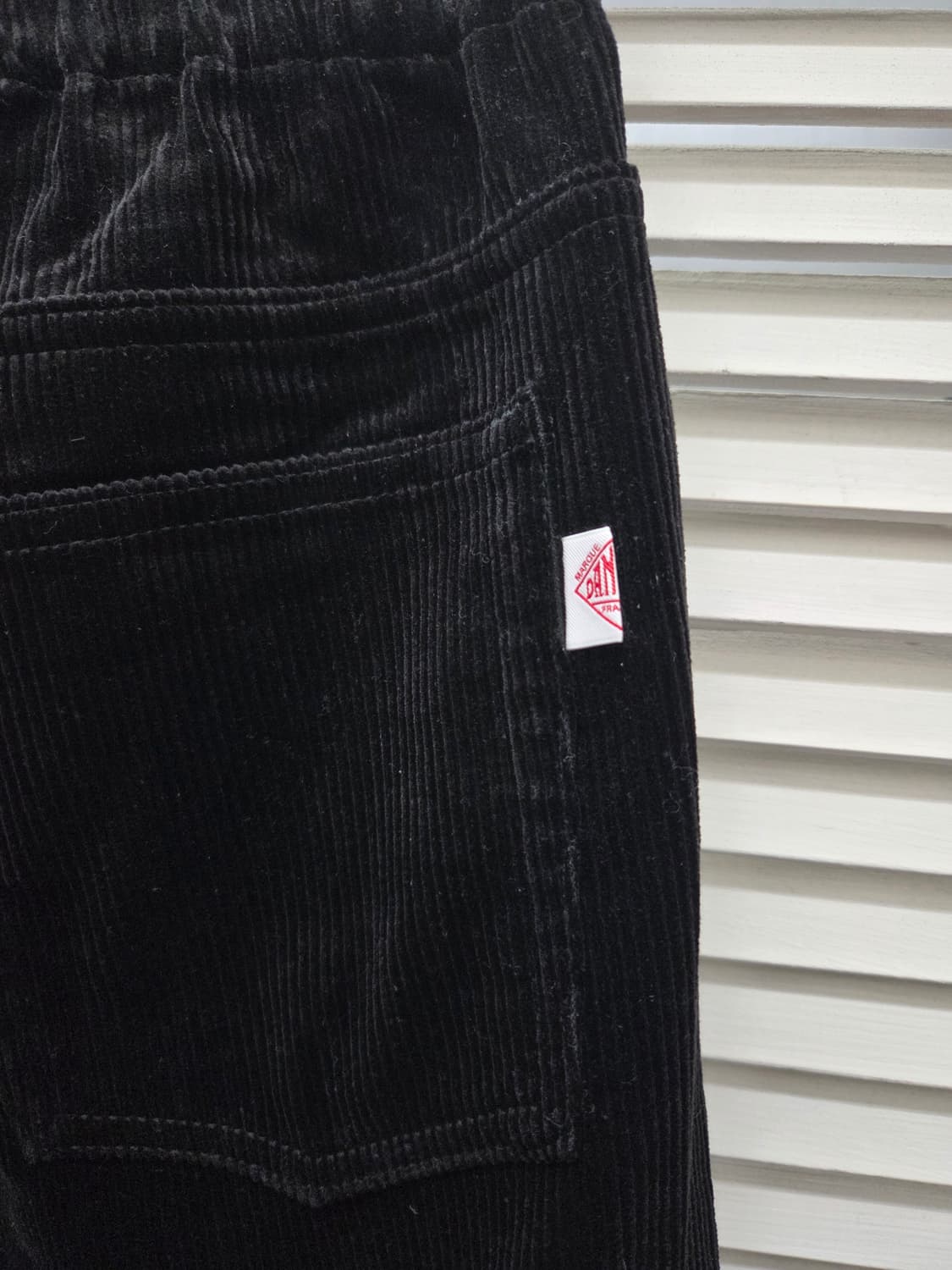 단톤 코듀로이 이지 팬츠 (블랙) 상품이미지3