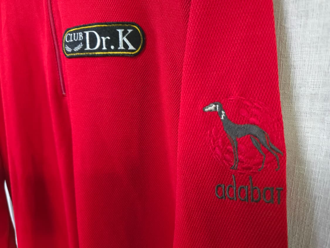 아다바트 일본수입 정품 골프 반집업 긴팔 티셔츠 95 100 NASA 개 상품이미지5