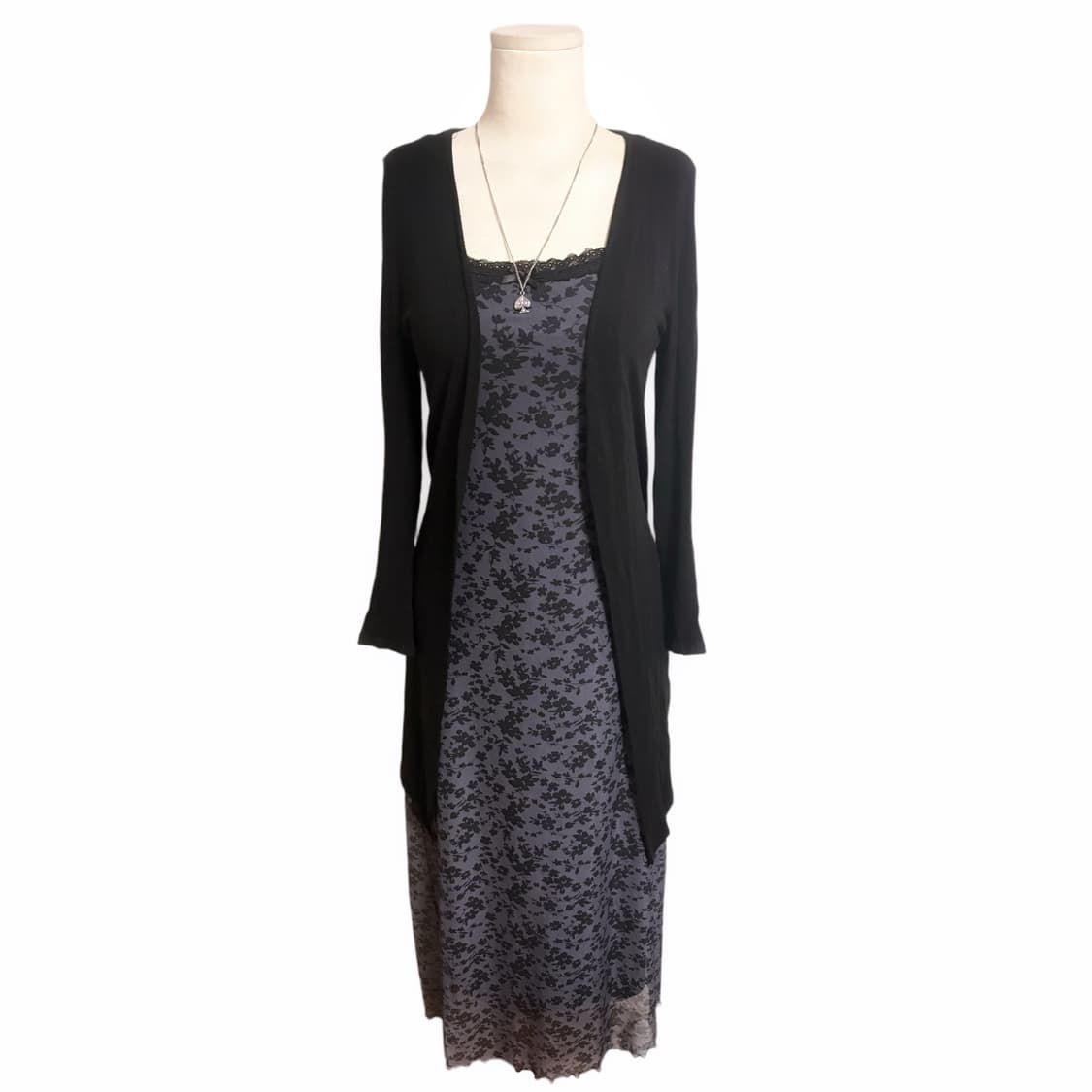 일본 에겐녀 정석 갸루 미시룩 핀터깔 원피스 코디세트  상품이미지1