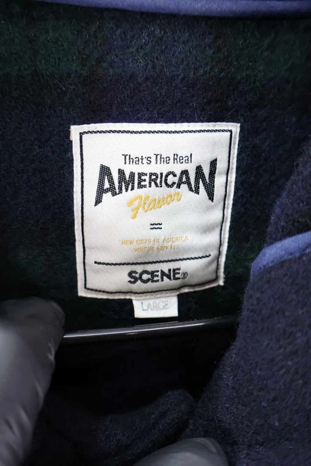 SCENE 아메리칸 플레이버 울 더플코트 상품이미지5