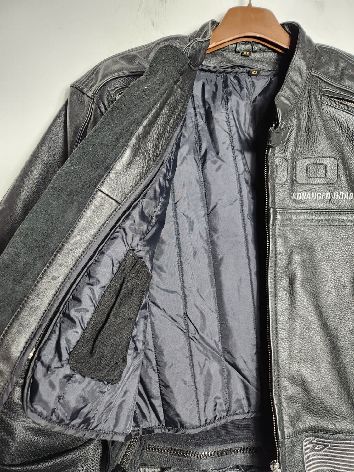 스풀 가죽 라이딩 자켓 상품이미지4