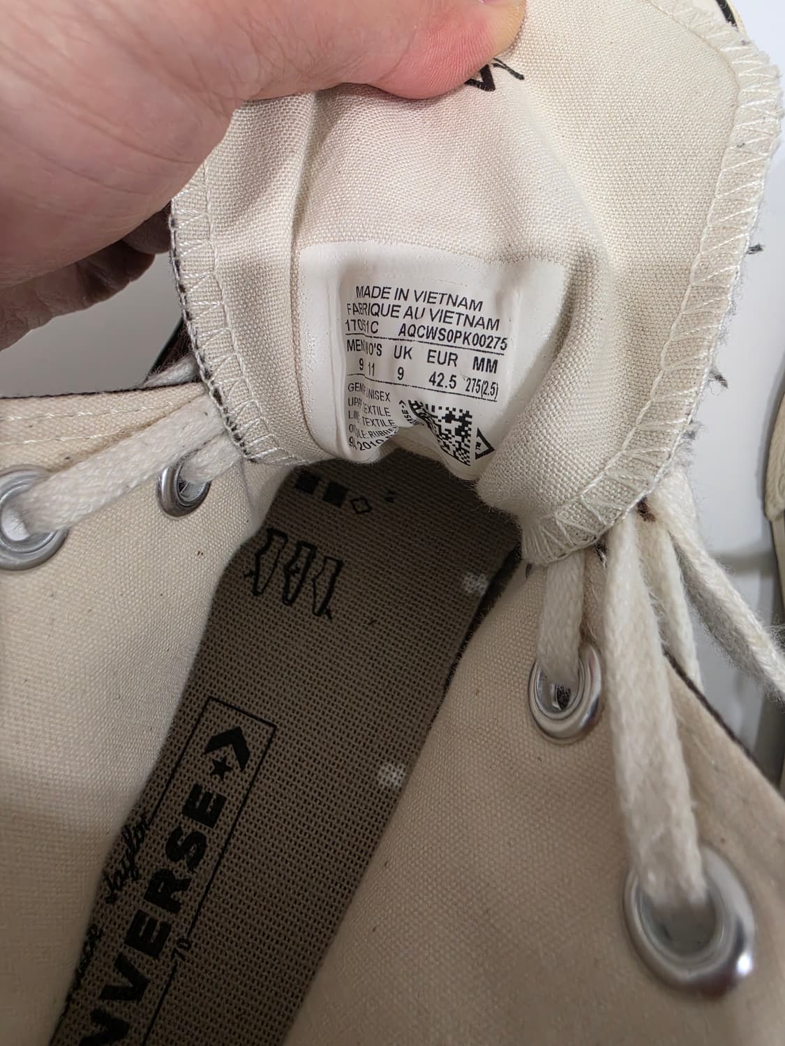 컨버스 척테일러 70 하이 브라운/275 상품이미지5