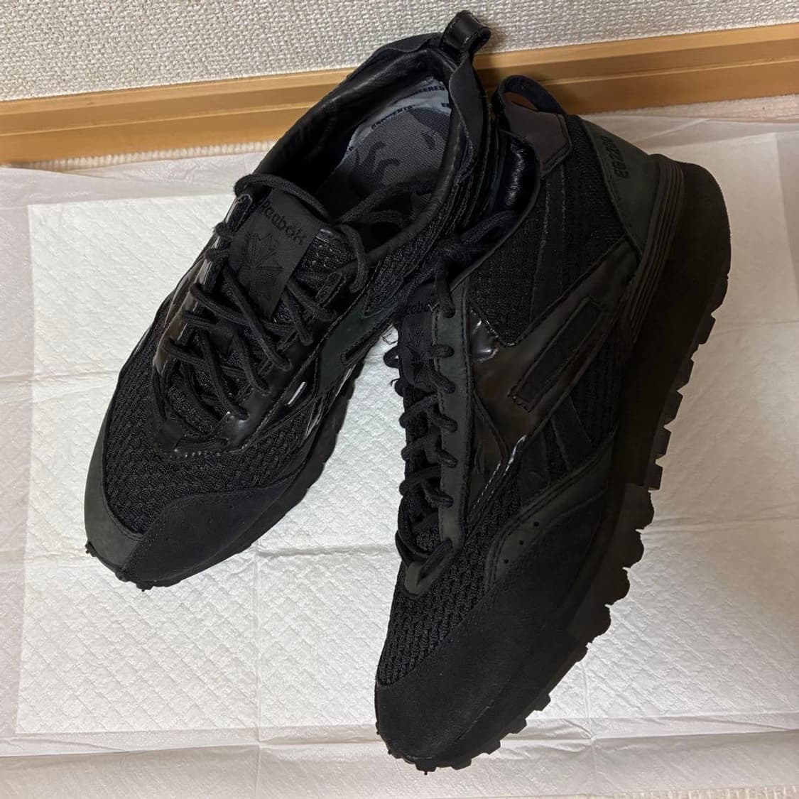 엔지니어드 가먼츠 x 리복 lx2200 블랙 상품이미지4