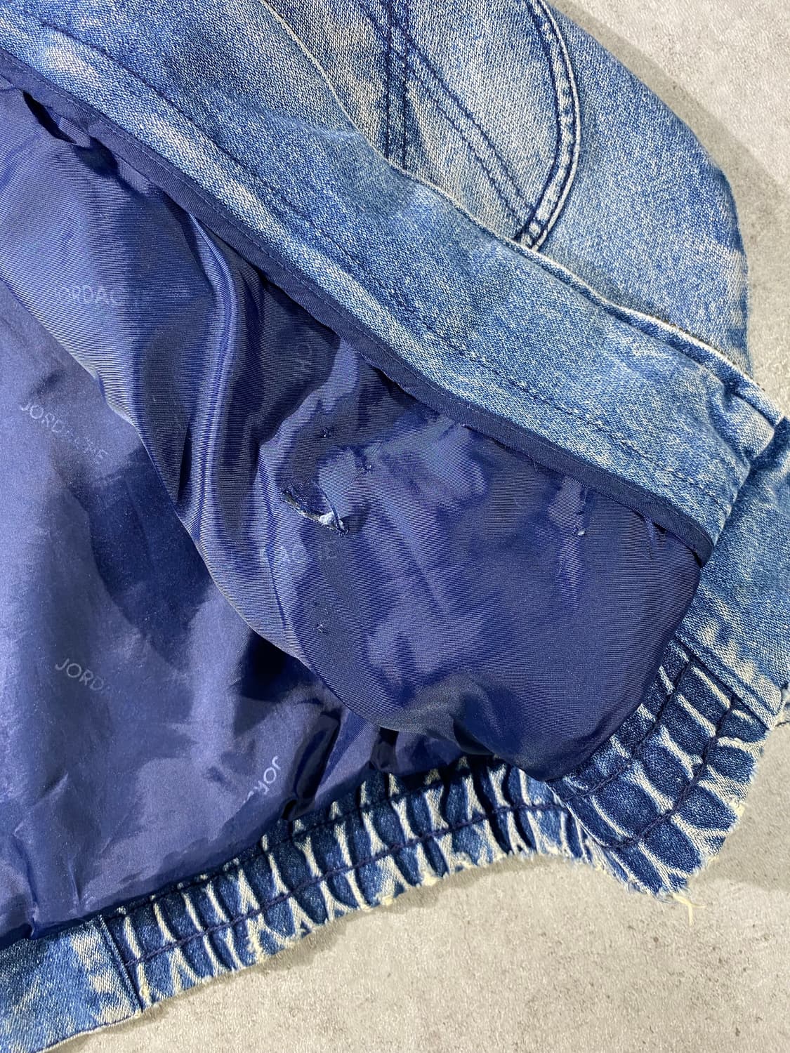 [L] 90s Jordache 조다쉬 빈티지 데님 봄버자켓 상품이미지7