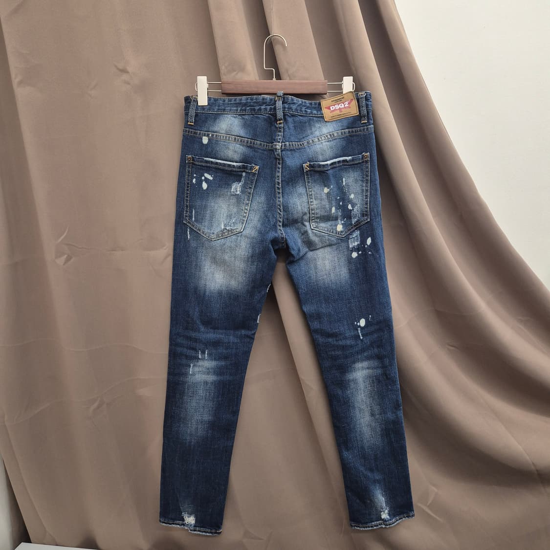 디스퀘어드2 페인팅 워싱 스케이터 진 50 상품이미지4