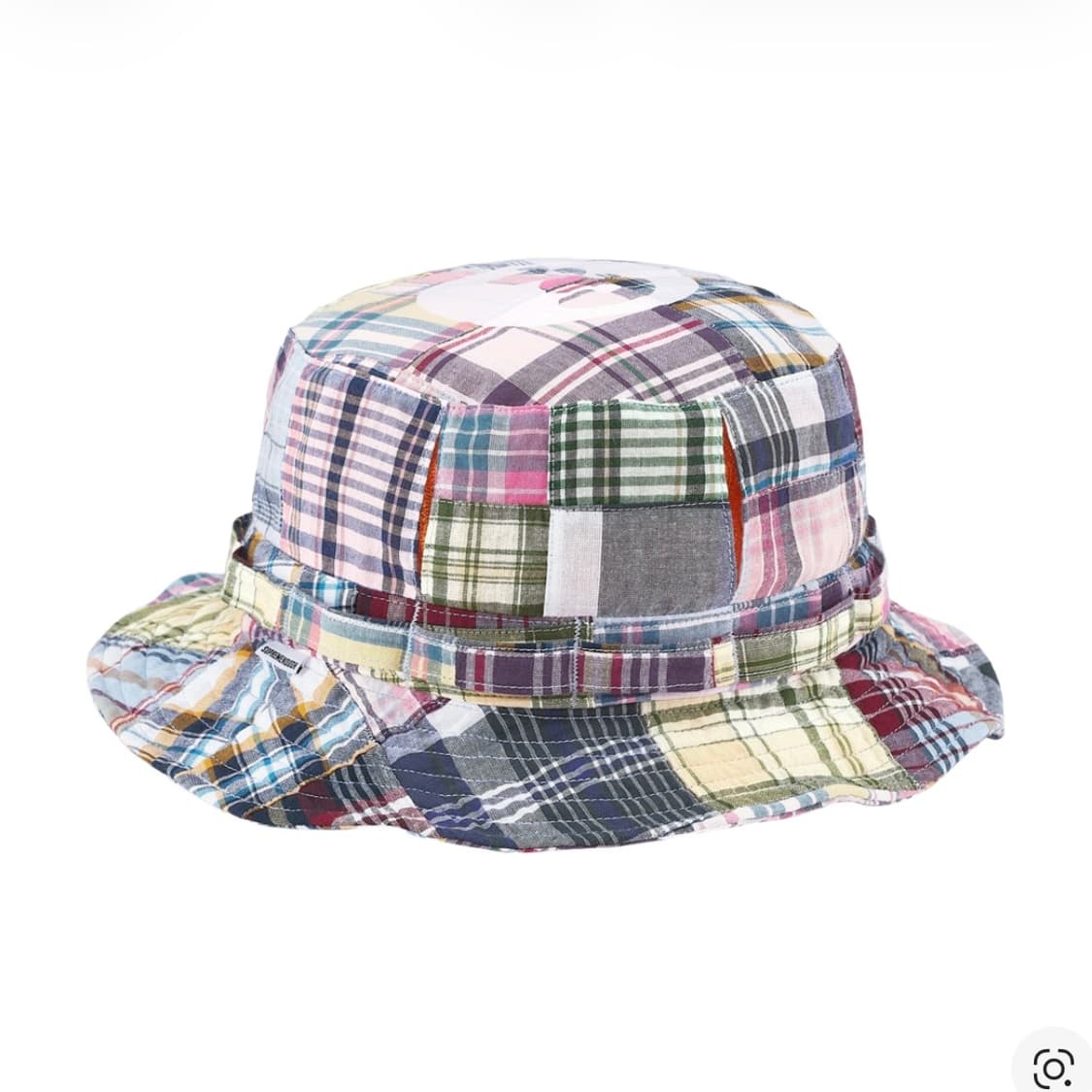 슈프림 x 굿이너프 패치워크 마드라스 크러셔 멀티컬러 버킷햇 상품이미지2