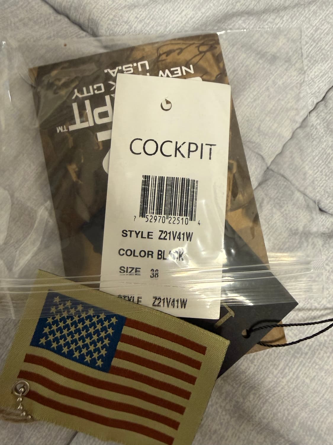콕핏 cockpit usa a2 자켓 블랙 38사이즈 상품이미지6