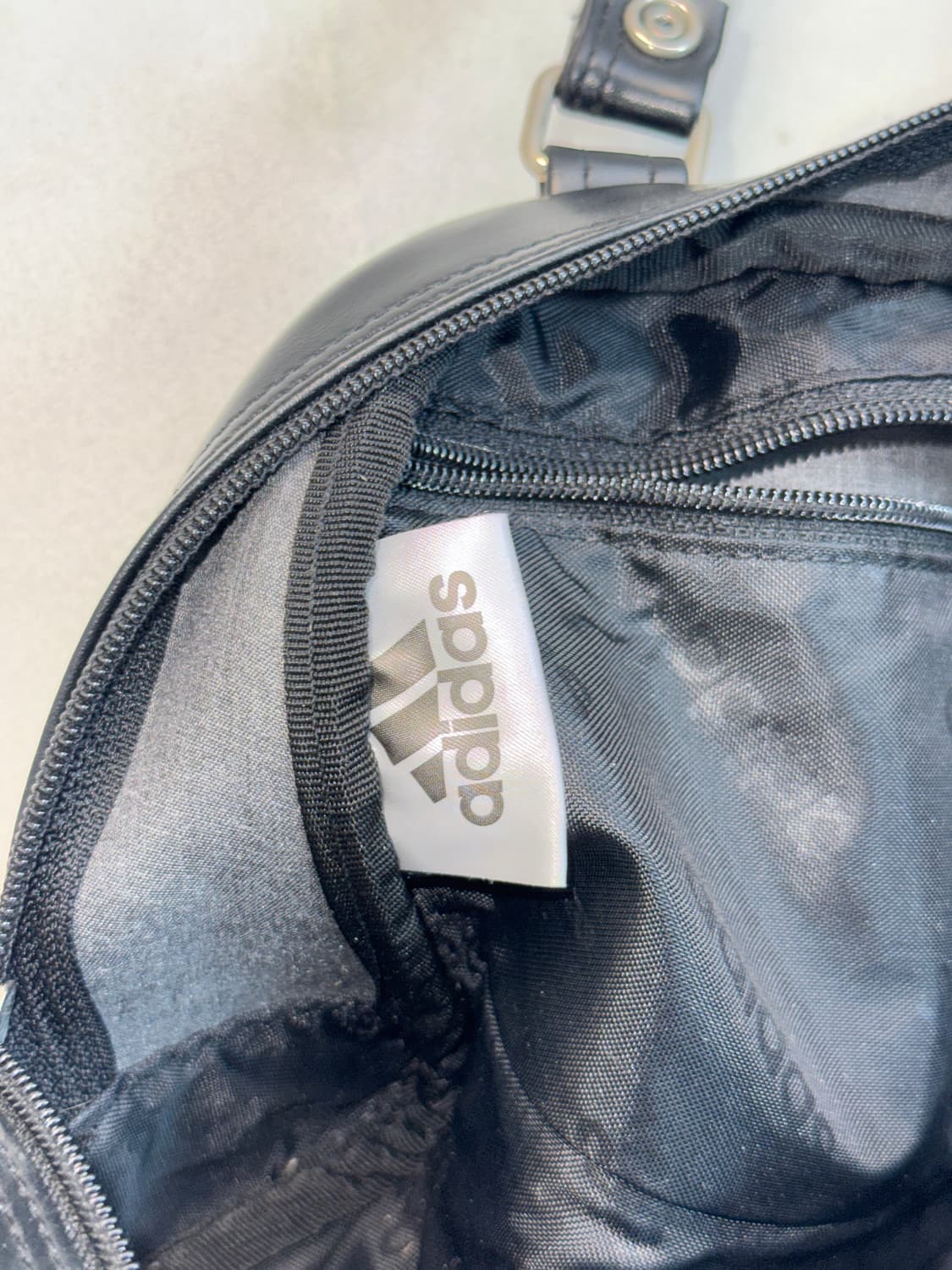 Adidas black leather mini bowling bag 상품이미지7