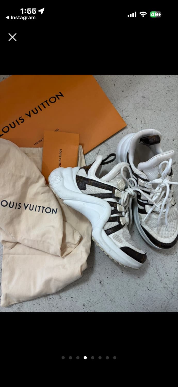 루이비통 아치라이트 정품 38(240-245) 상품이미지4