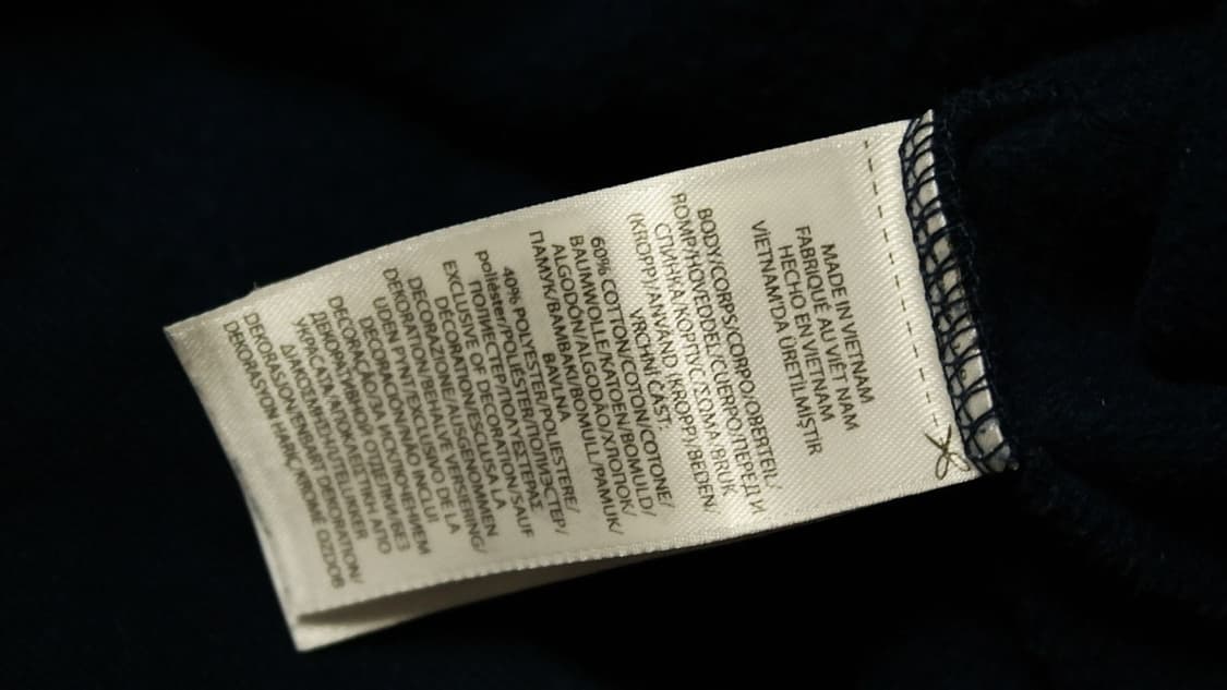 폴로 랄프로렌 레터맨 후드집업 네이비 M 상품이미지7