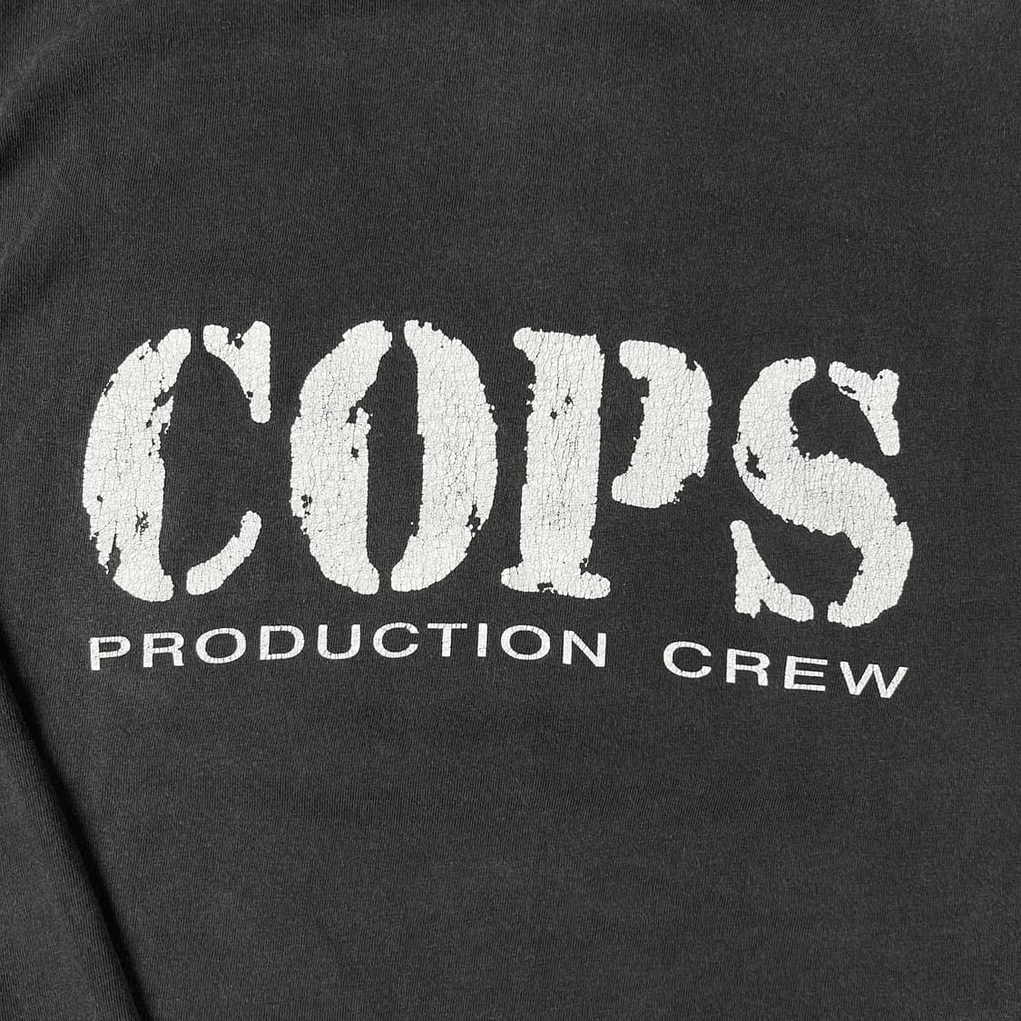 빈티지 COPS TV Show 프로모 긴팔티 상품이미지7