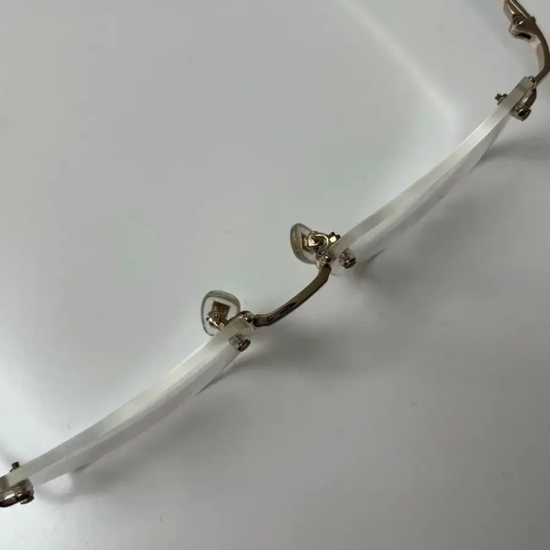 LANCEL 티타늄 무테안경 made in Japan 상품이미지10