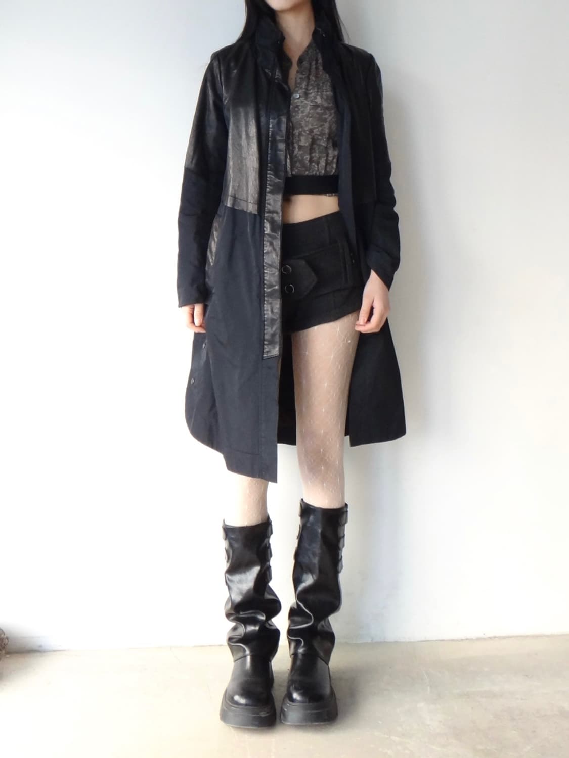 Button module warm mini pants 상품이미지6