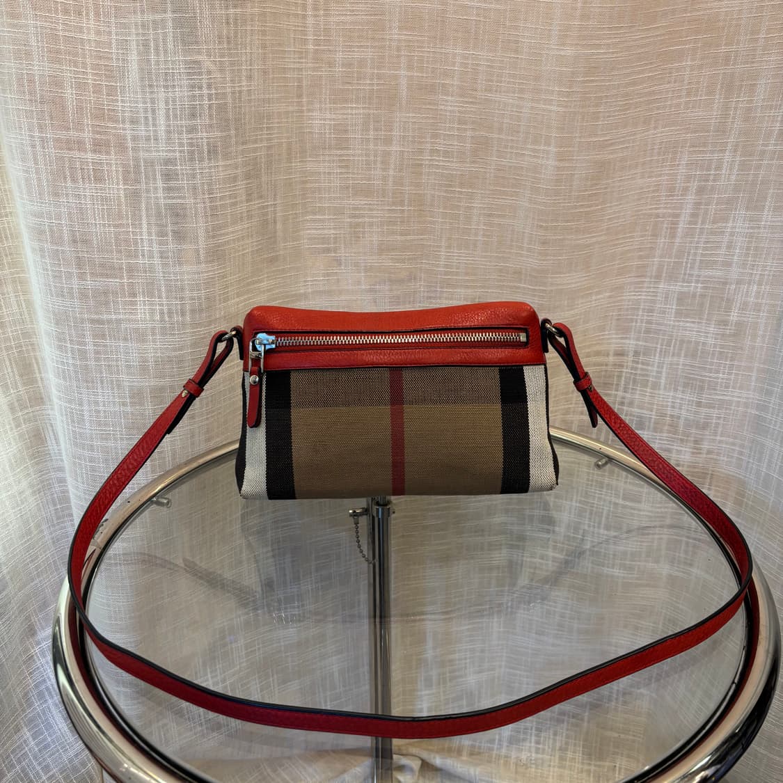 정품 버버리 캔버스 크로스백     상품이미지1