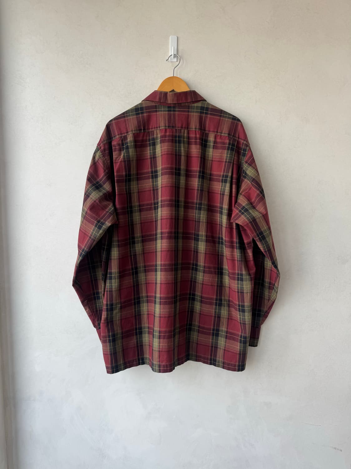 80s 스투시 체크 셔츠 상품이미지8