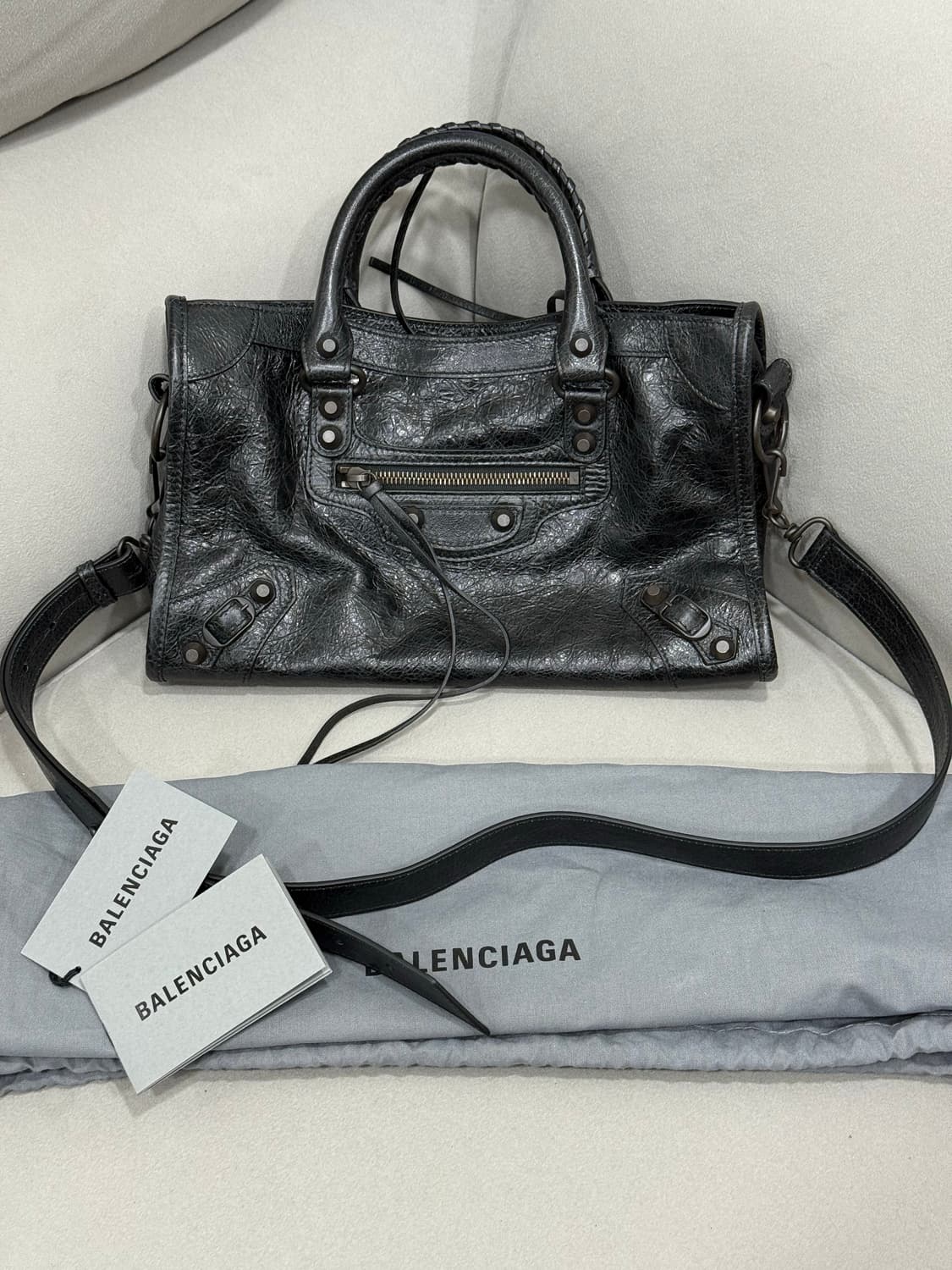 발렌시아가 스몰 르시티 백 상품이미지1