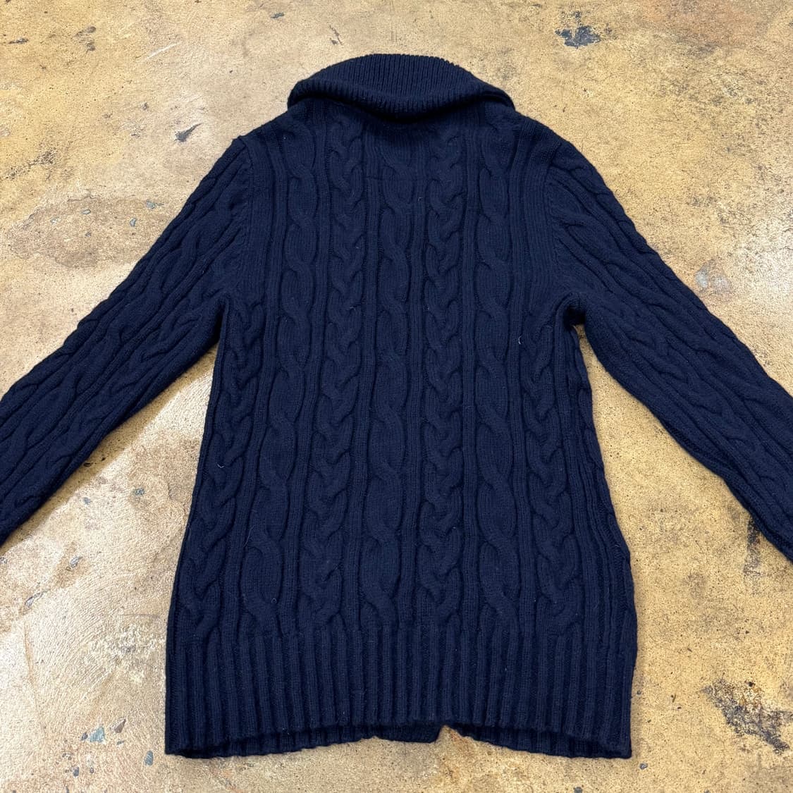 아베크롬비 꽈배기 니트 카라 가디건  상품이미지4