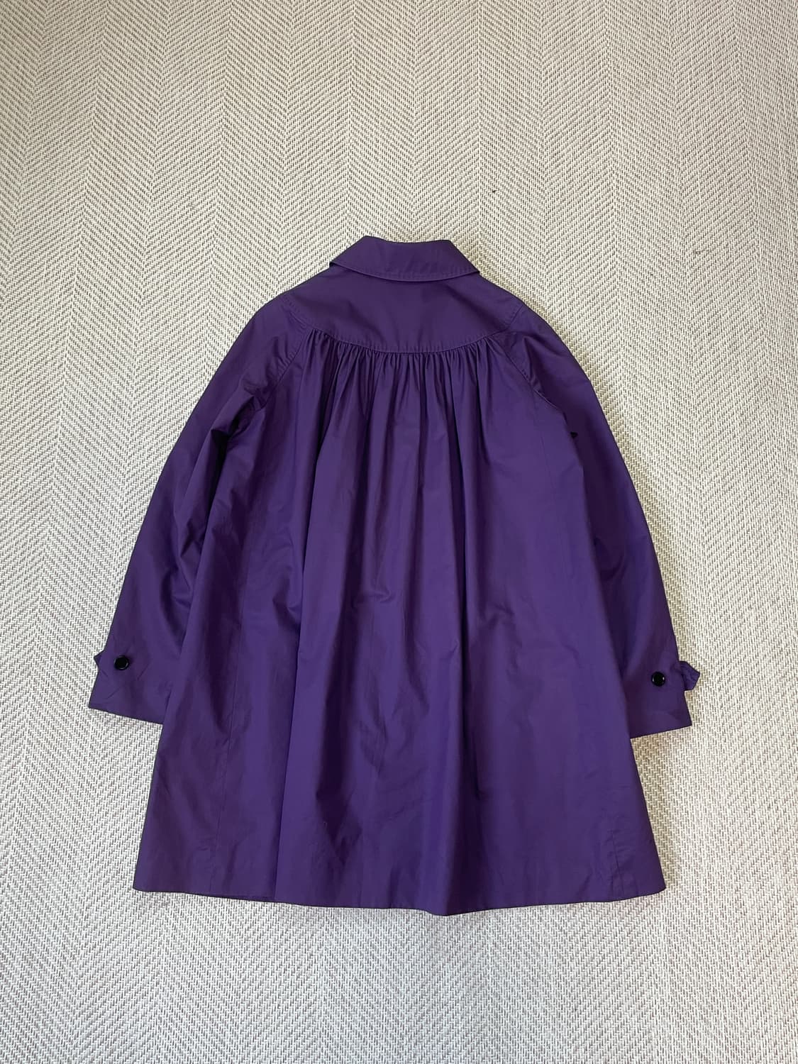 폴 스미스 블랙라벨 아트 라이닝 코튼 트렌치 코트 상품이미지6