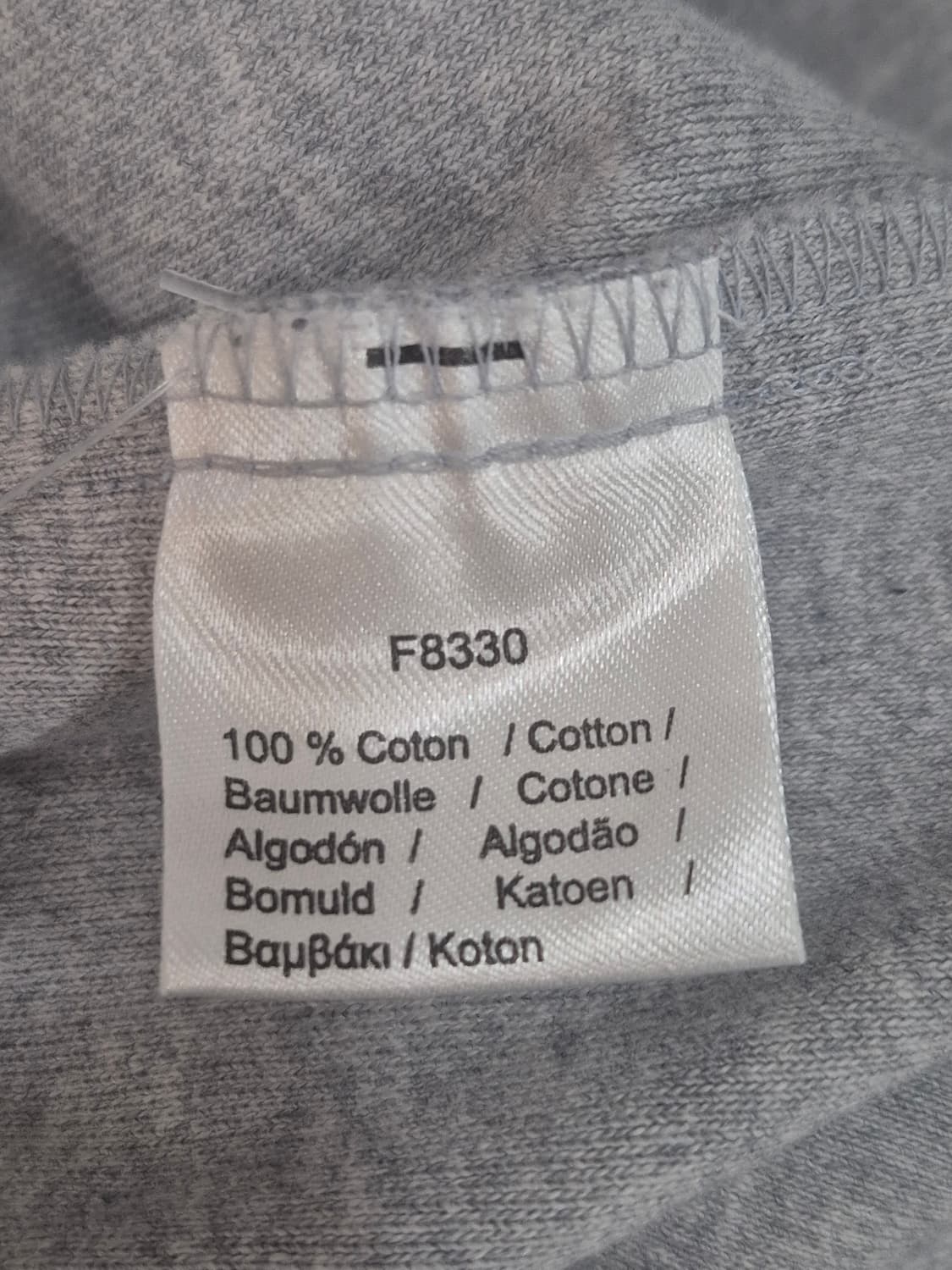 라코스테 그레이 하프 집업 스웨트셔츠 남성 105~110사이즈 상품이미지6