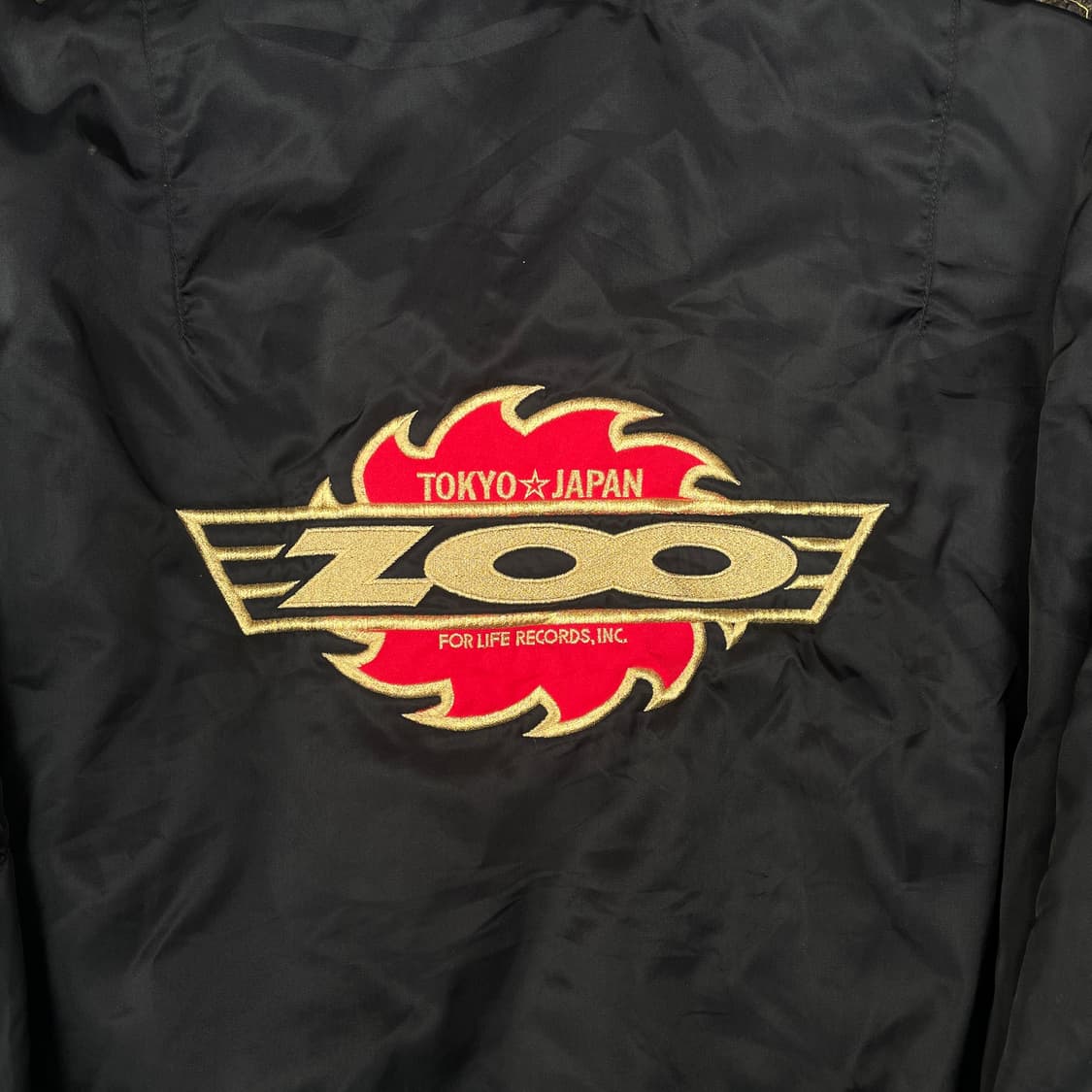 90s 일판 ZOO 92년 ya ya 한정판 리버시블 양면 항공잠바 XL 상품이미지5