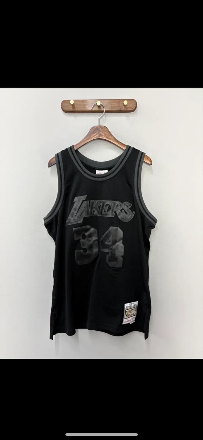 미첼앤네스 레이커스 블랙 스윙맨 져지 H2513 상품이미지2