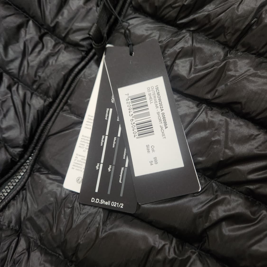 CP컴퍼니 DD쉘 다운 봄버 자켓 올리브 블랙 상품이미지6