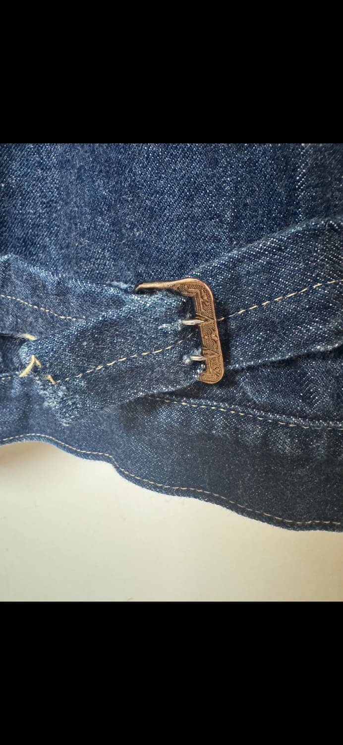 웨어하우스 DSB S2000XX 대전판 데님자켓 38사이즈 상품이미지8