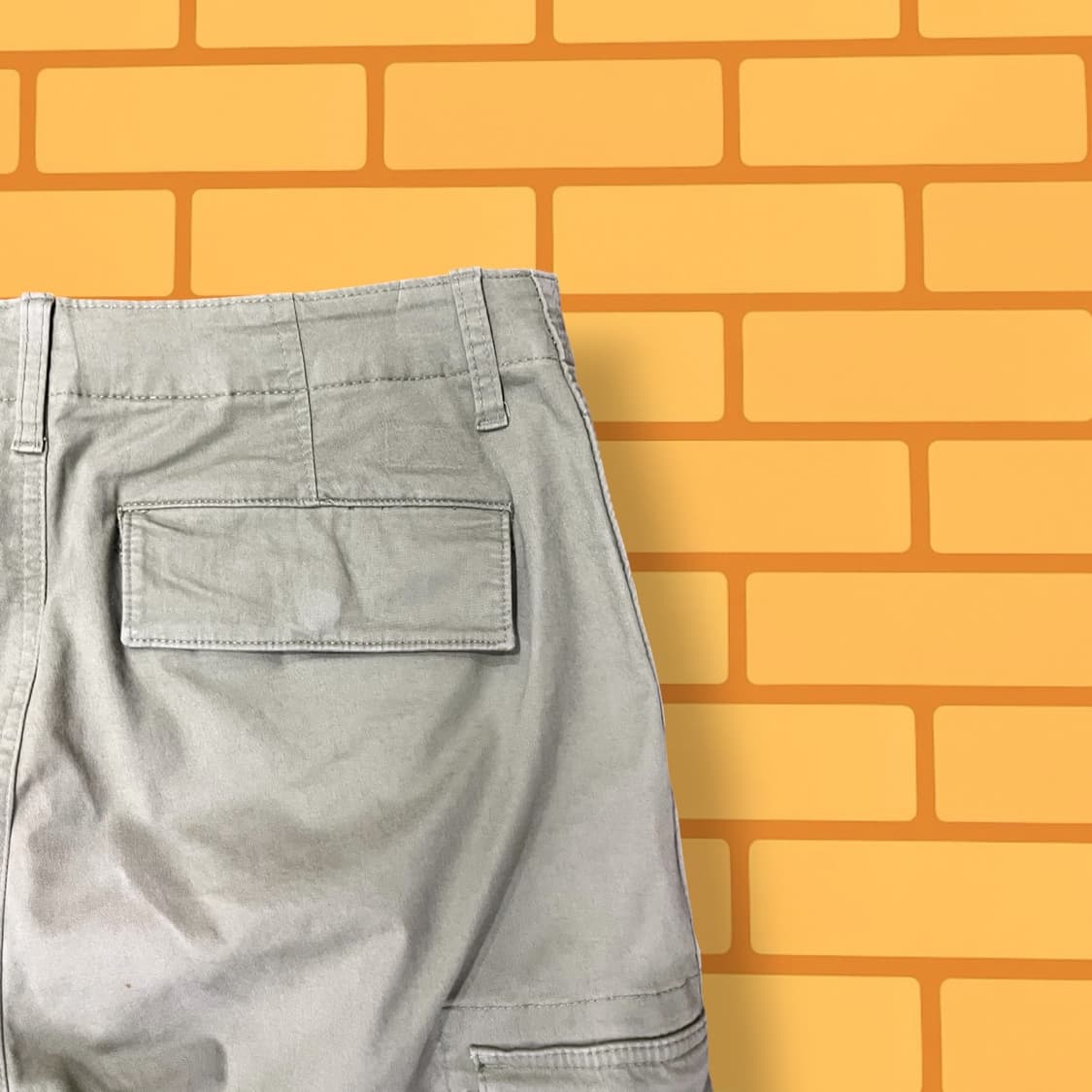 밀리터리 라이트 올리브 카고 팬츠 (32) 상품이미지6