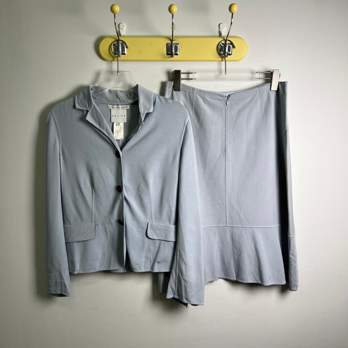 Celine 셀린느 빈티지 실크 혼방 셋업 상품이미지1