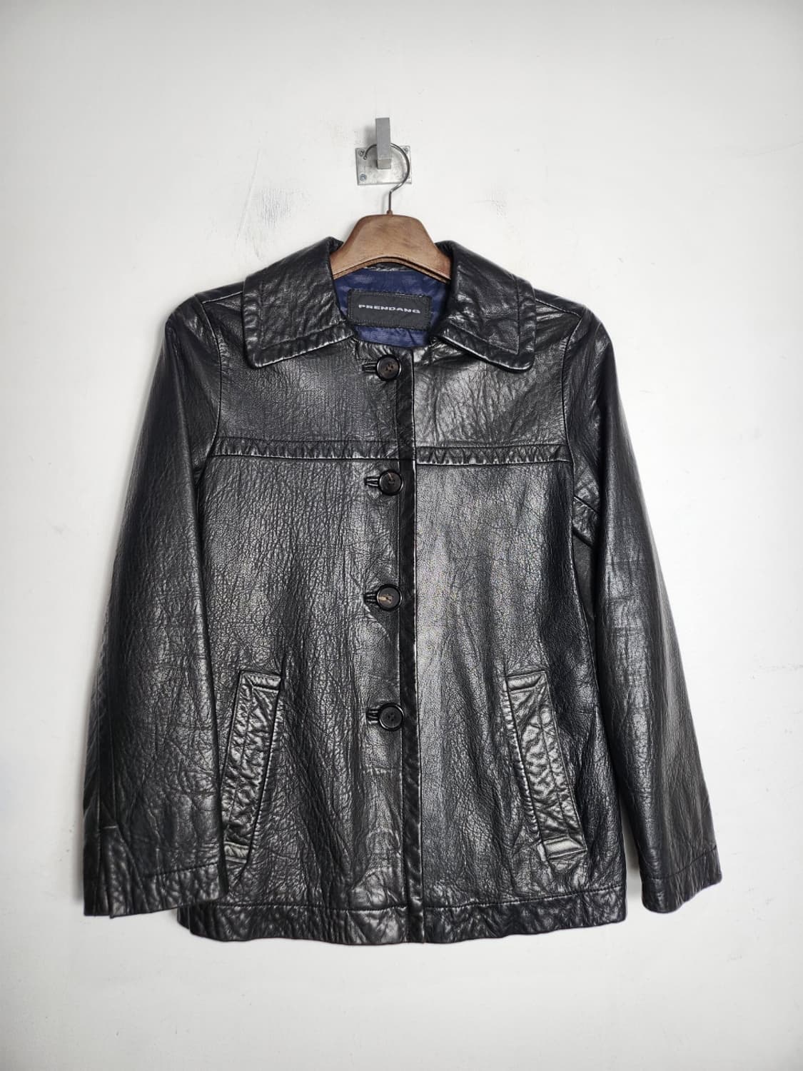쁘레땅 가죽 자켓 상품이미지1