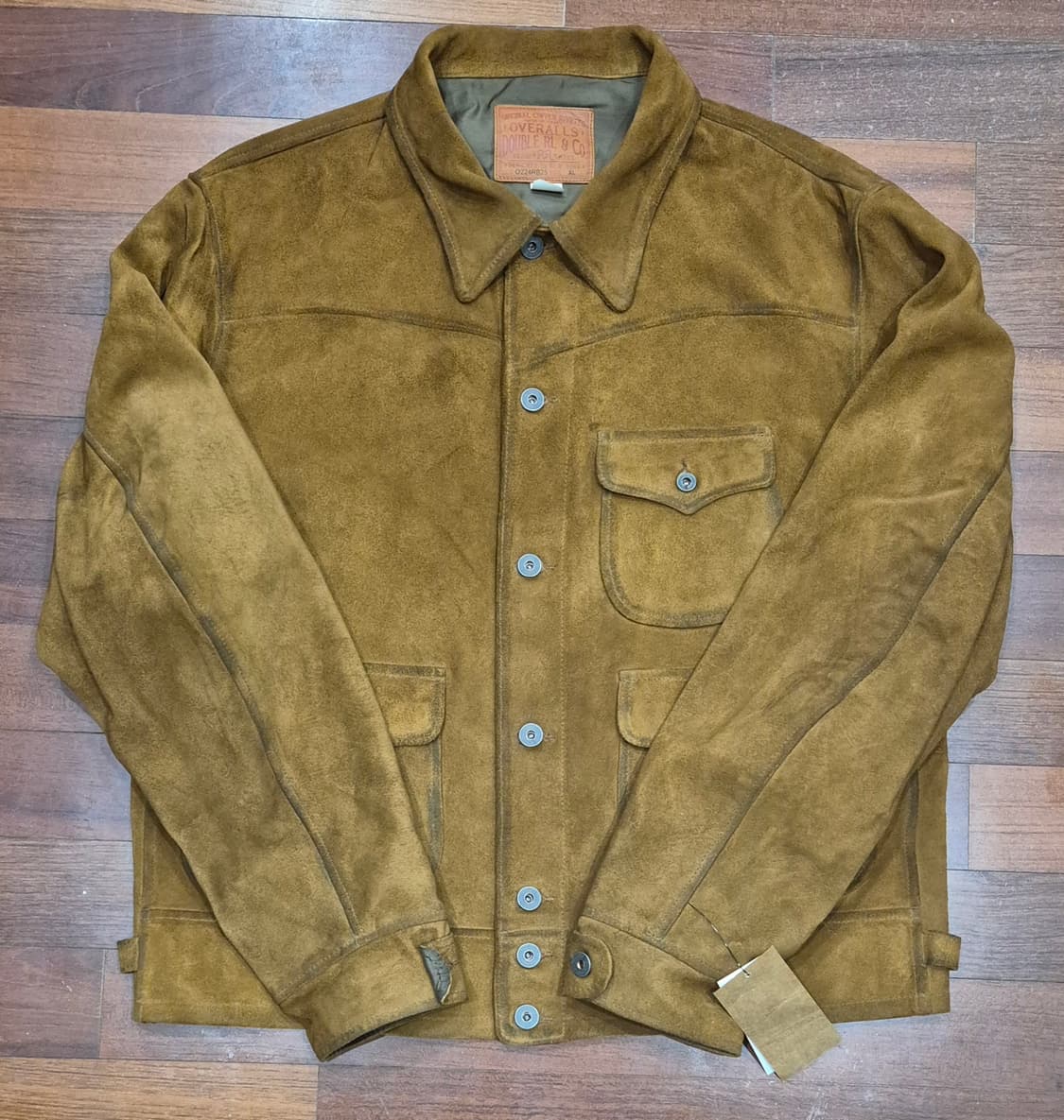 RRL 더블알엘 러프아웃 스웨이드 재킷 상품이미지1