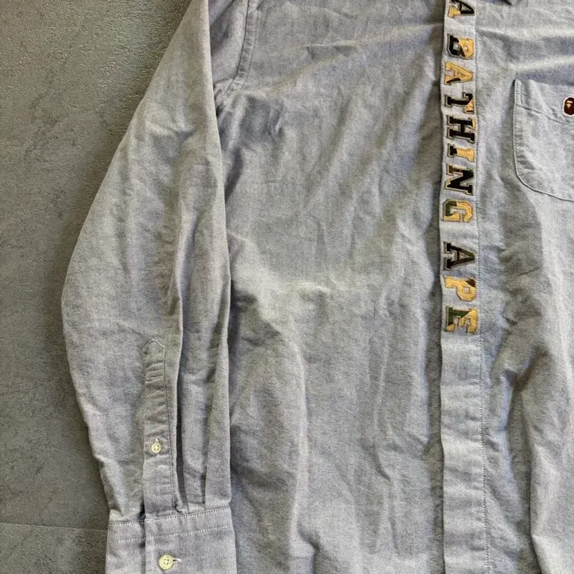 A Bathing Ape 긴팔 셔츠 XL 상품이미지3