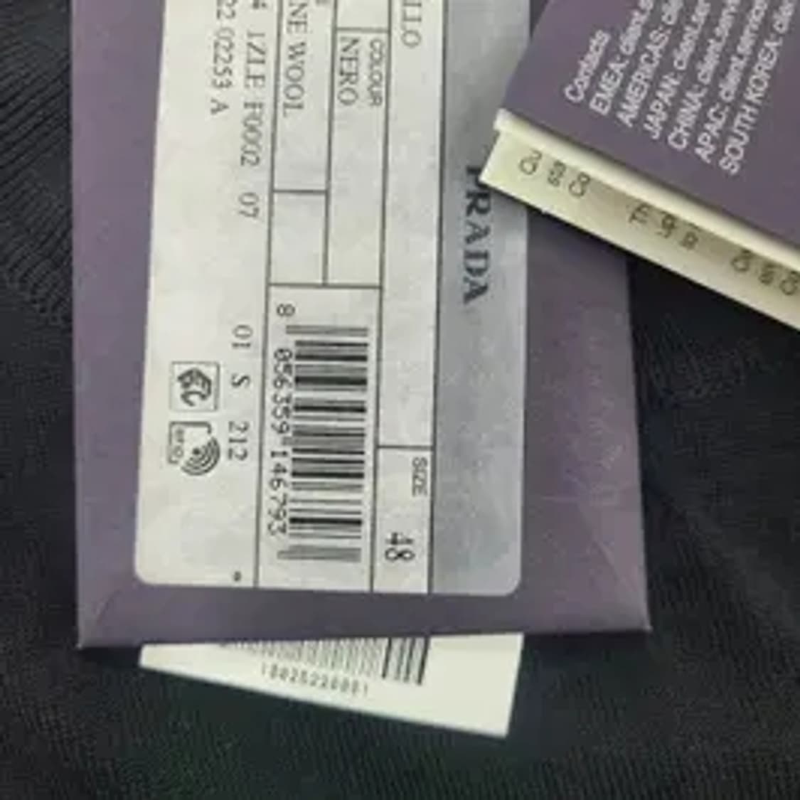 프라다 밀리오레 라운드 니트 사이즈48 상품이미지2