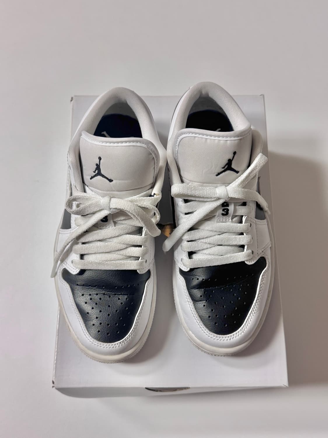 [230] 나이키 조던 1 로우 흰검 판다 상품이미지3