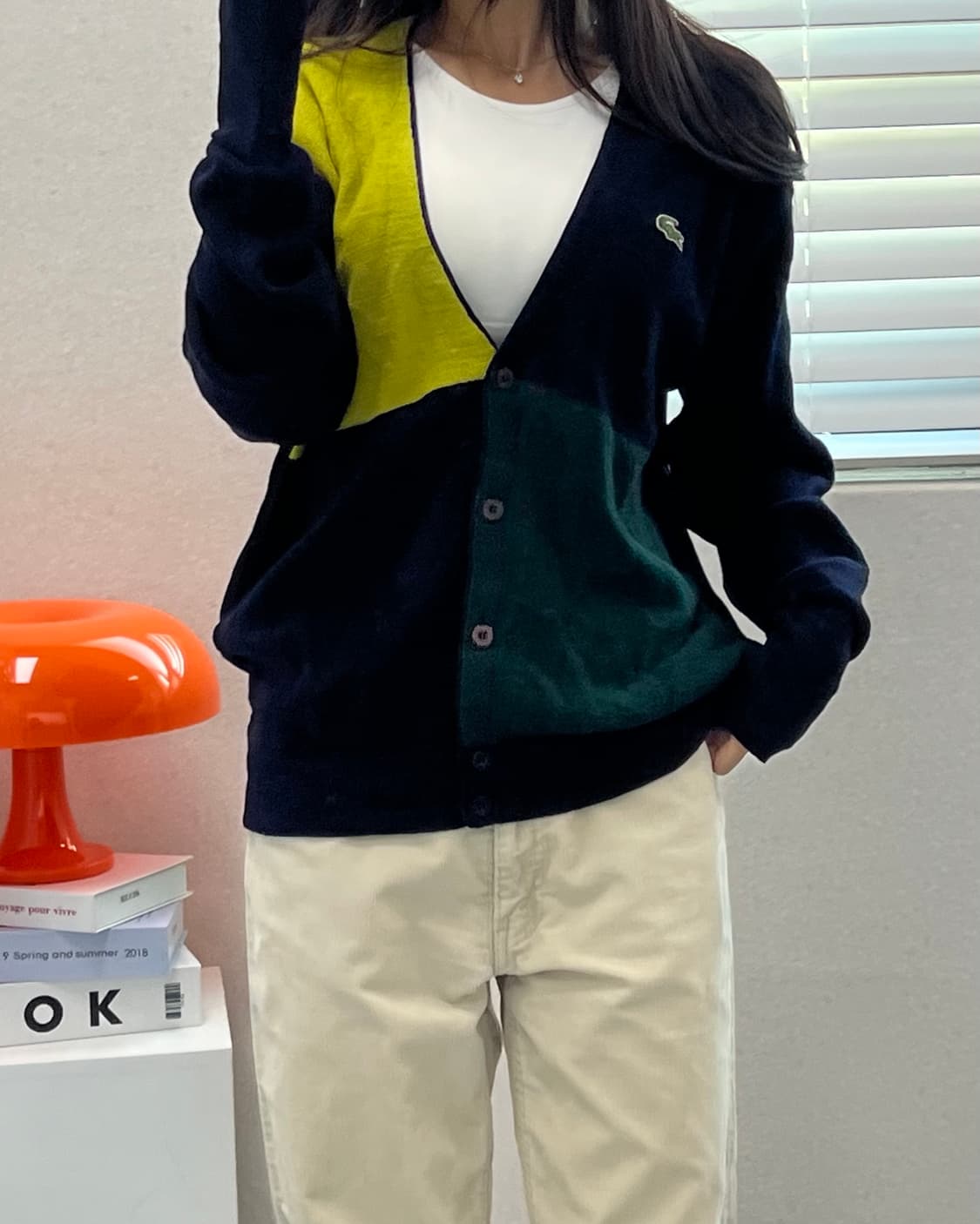 (WOMEN)90'S 라코스테 가디건-M1532 상품이미지1