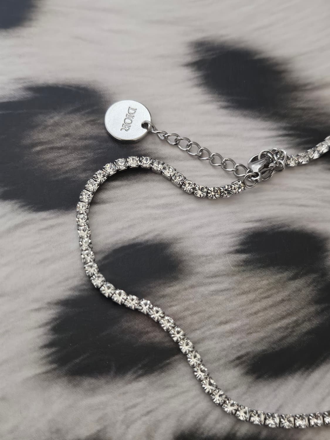 447 디올 빈티지 테니스 목걸이 / 정품 업사이클링 상품이미지5