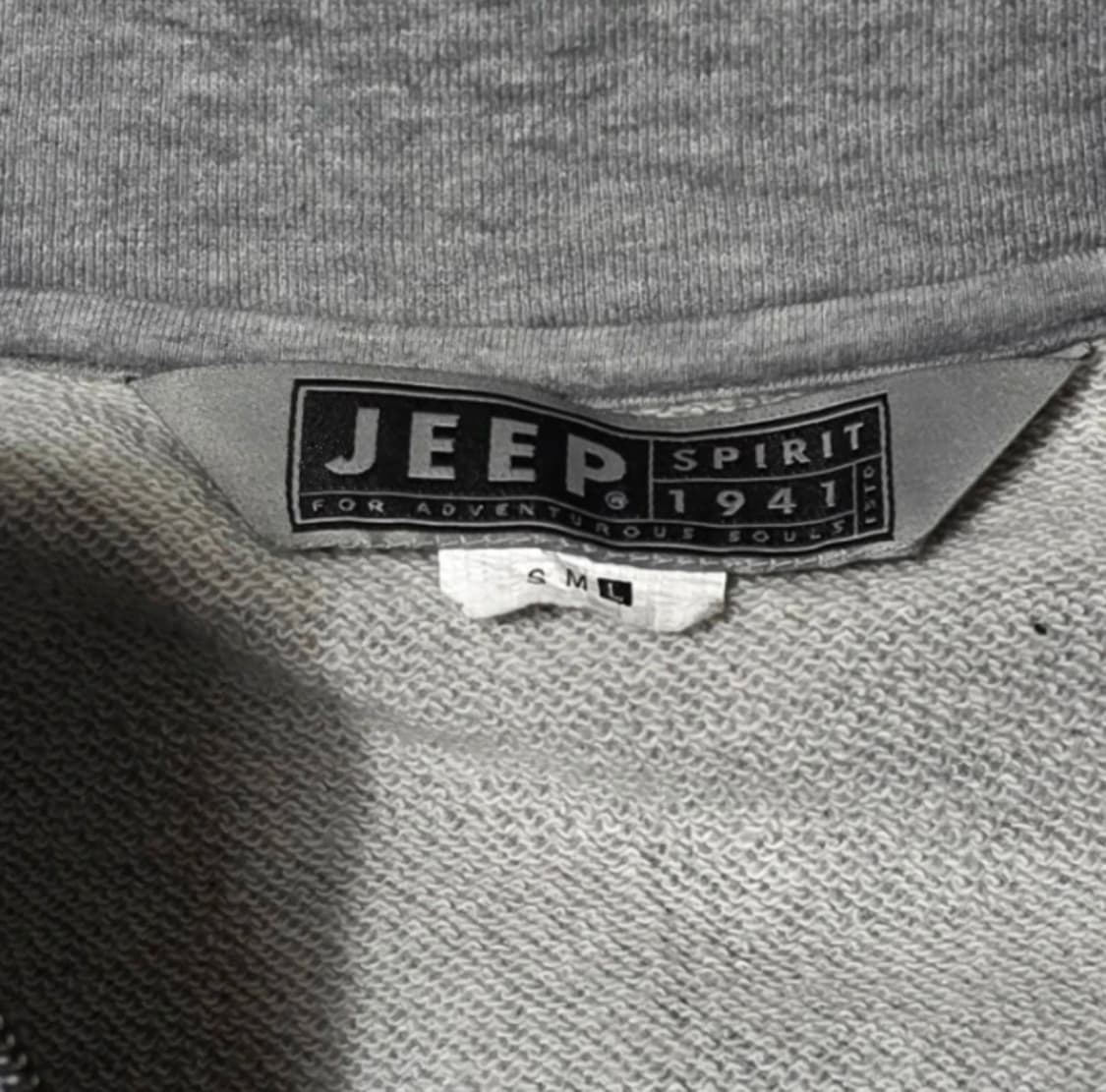 🩶지프 스피릿 자수 그레이 집업 자켓🩶 상품이미지2