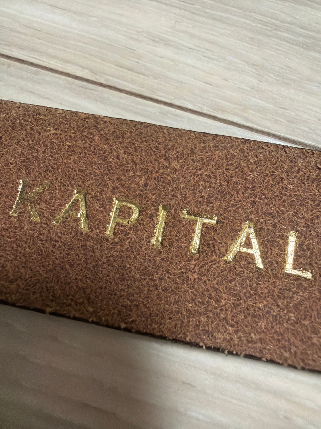 캐피탈 오일드 레더 벨트 상품이미지4