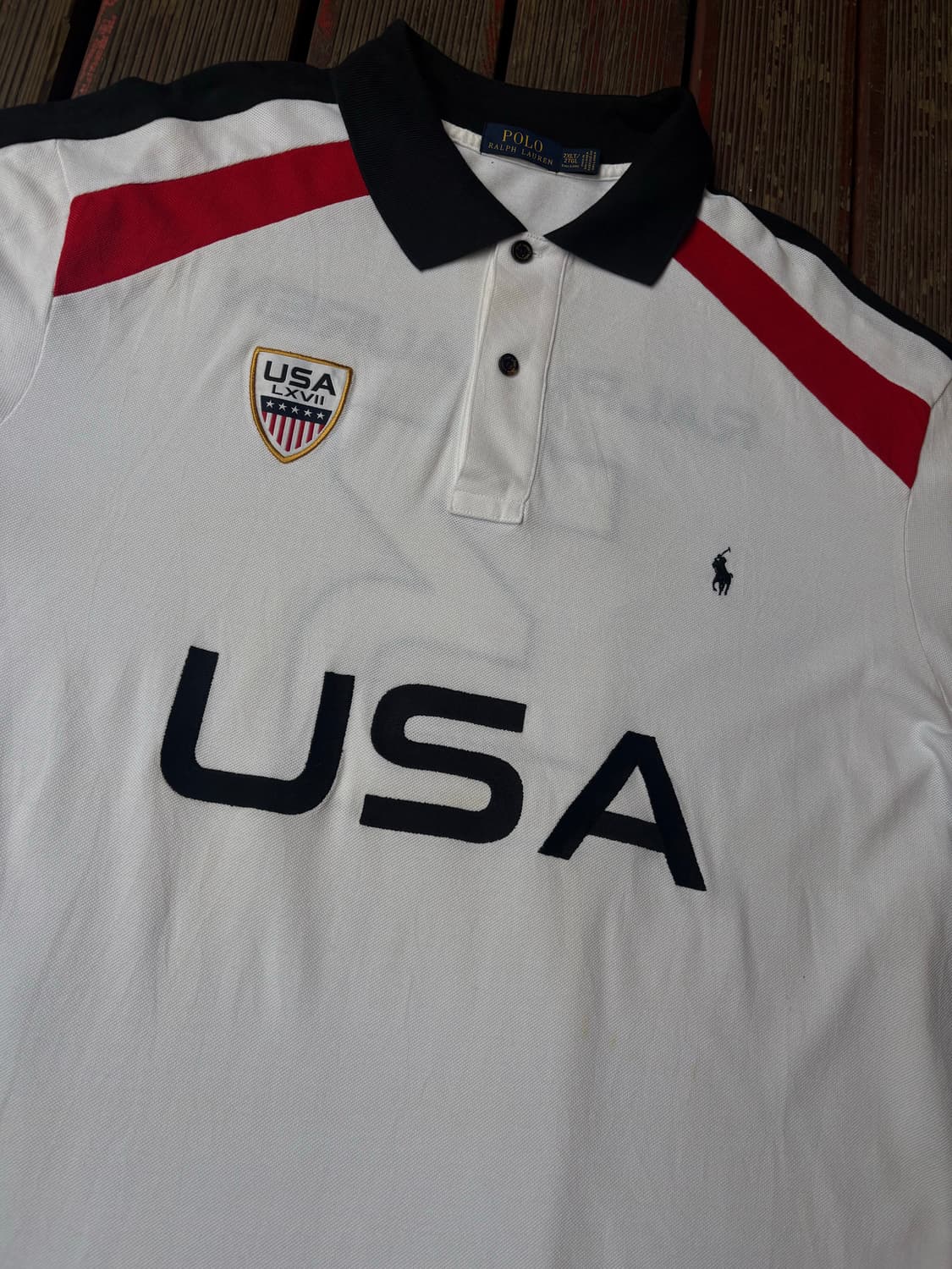 폴로 랄프로렌 USA LXVII pk 티셔츠 상품이미지2