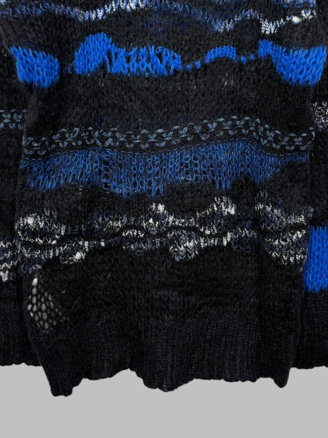 DIESEL wave knit blue  상품이미지6