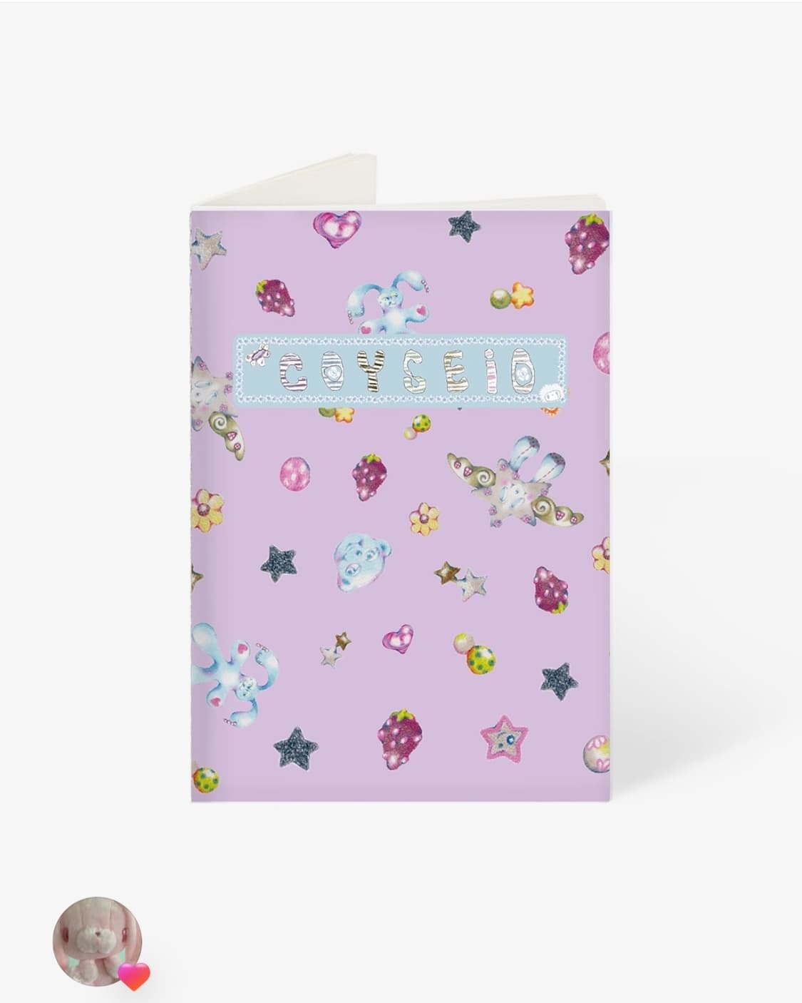 코이세이오 스카프 블랙+노트 상품이미지2