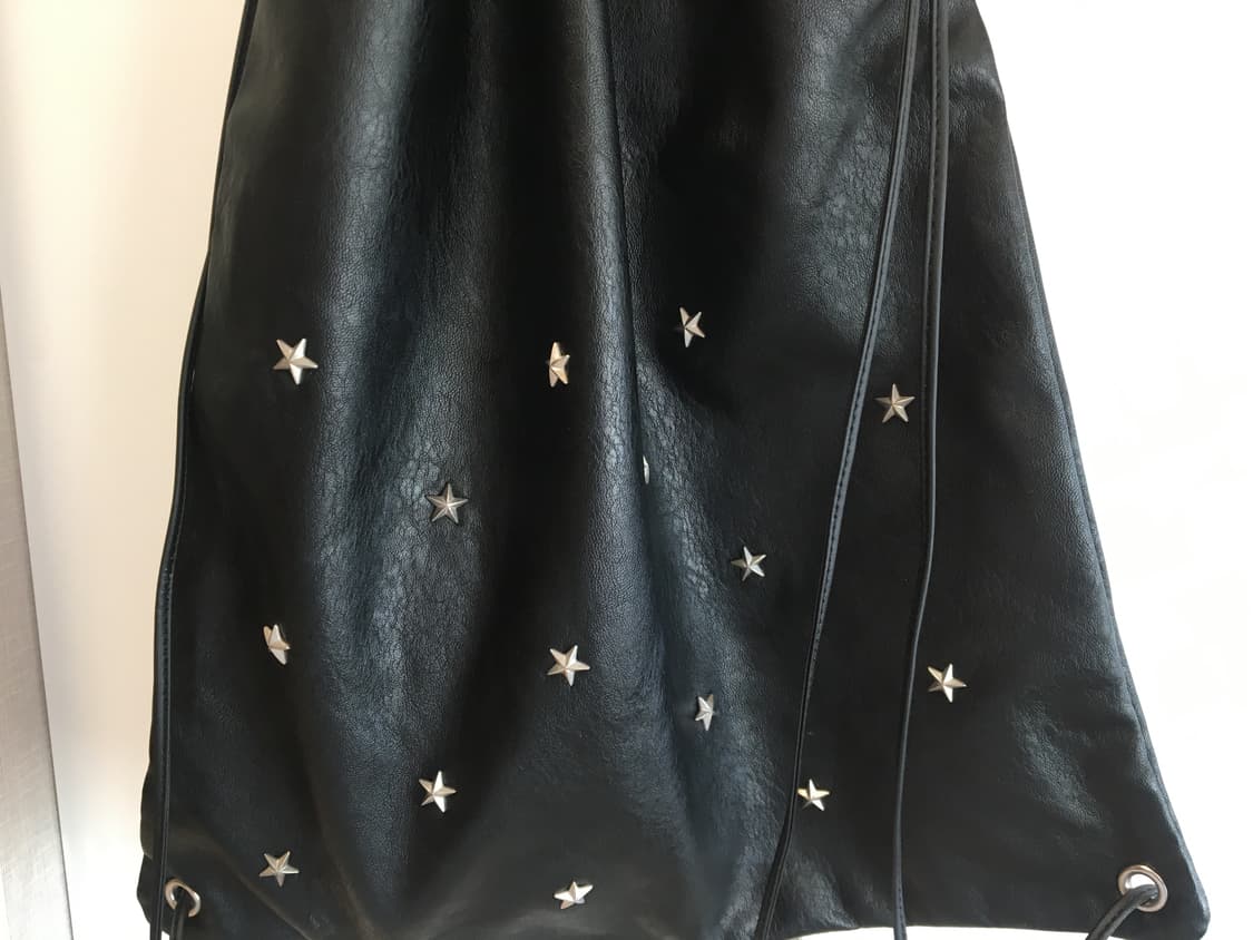 aeae 스텔라 레더 짐색 블랙 STELLA LEATHER GYMSACK 상품이미지6