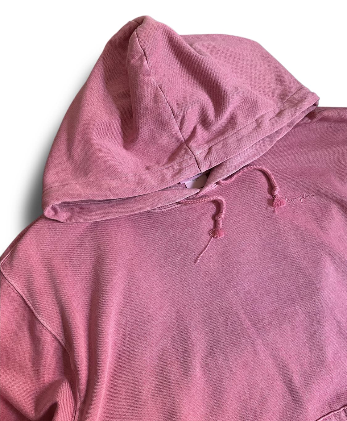 챔피온 핑크 다잉 후디 상품이미지2