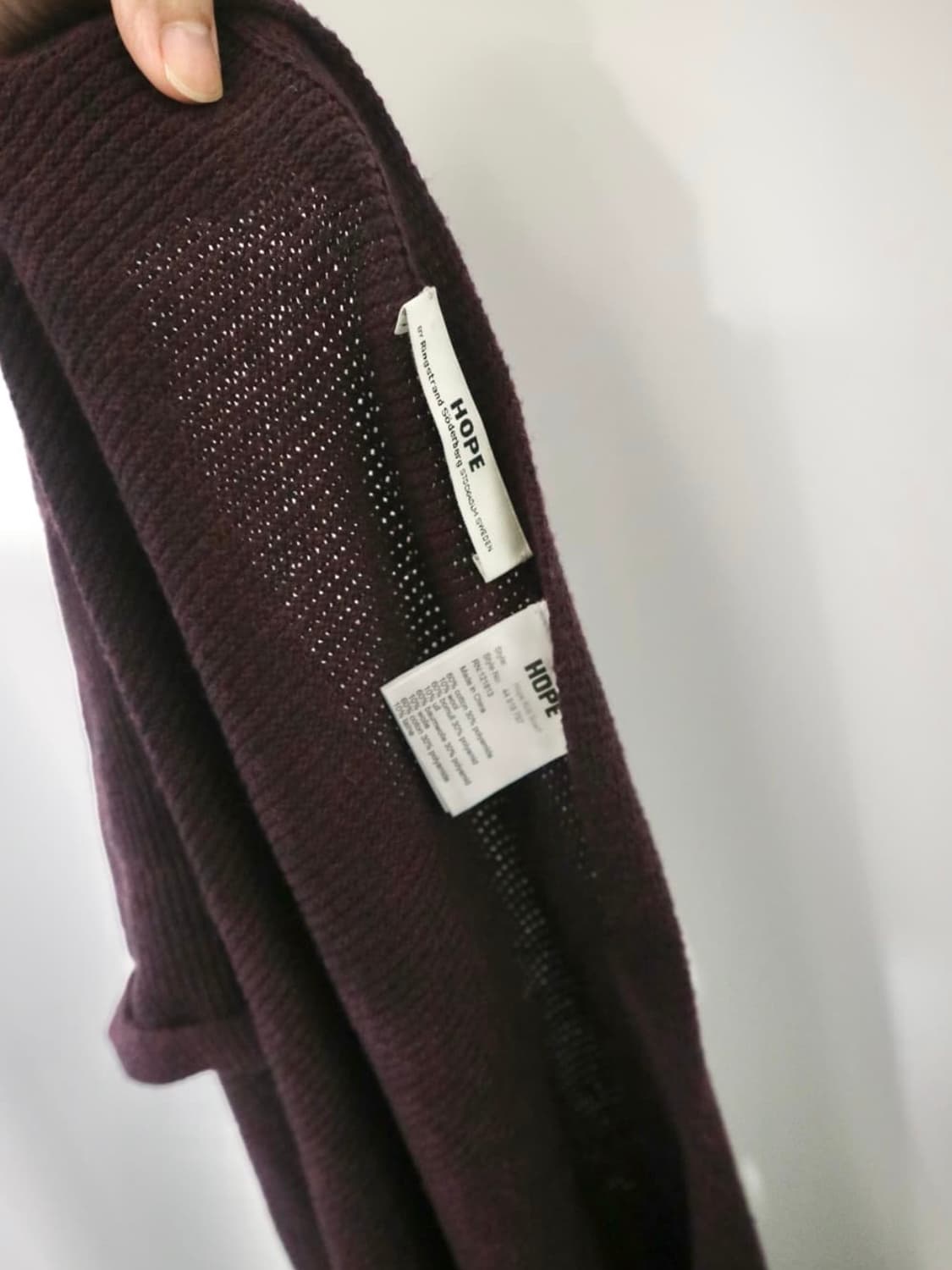 Hope 머플러 퍼플 상품이미지1