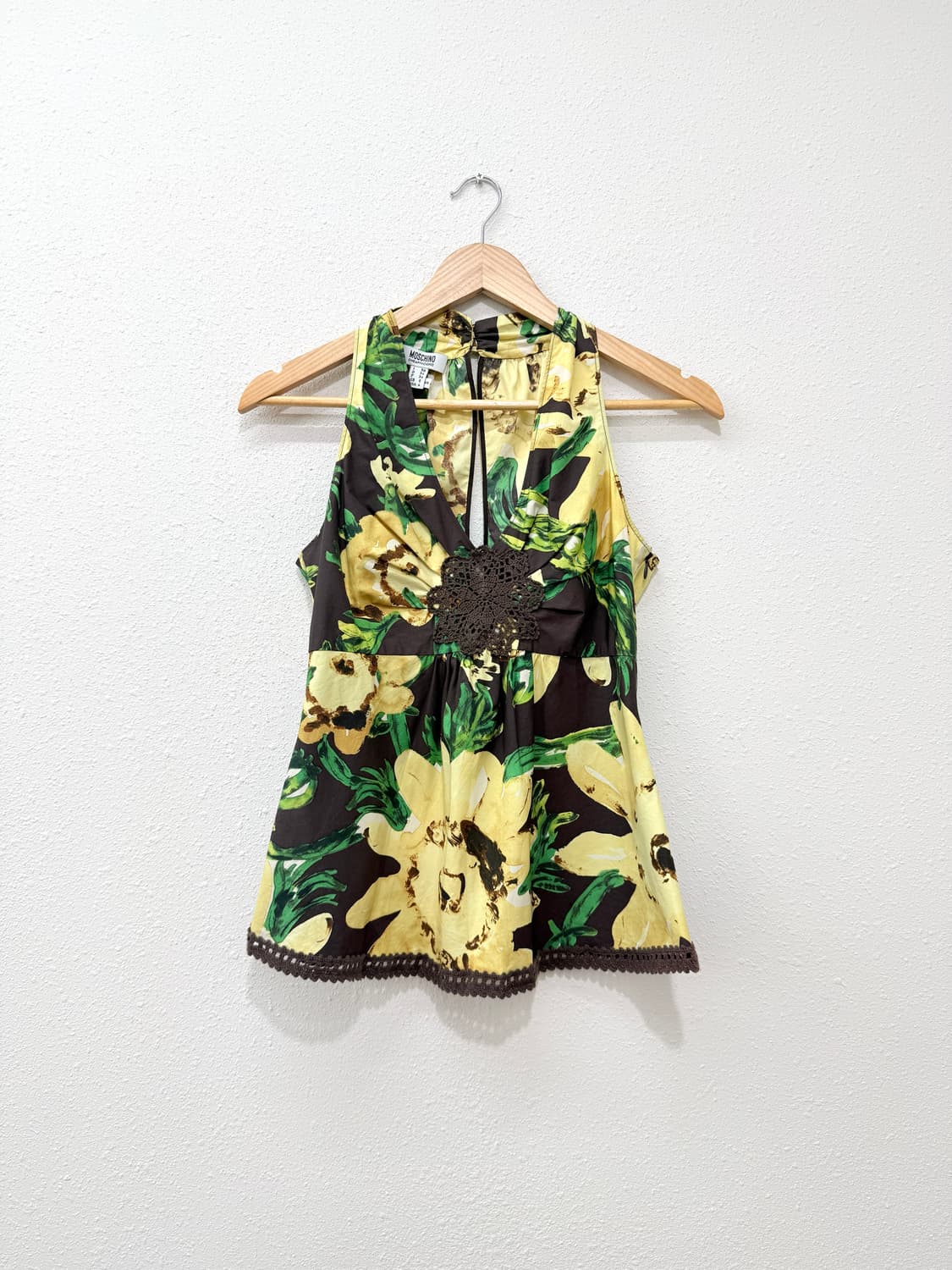 빈티지 Moschino 하와이 레이스 슬리브리스 상품이미지1