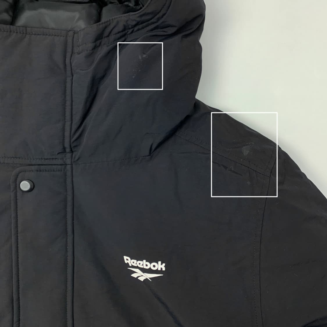 [XL/정품] 리복 벡터 윈터 자켓 남성 롱패딩 상품이미지4
