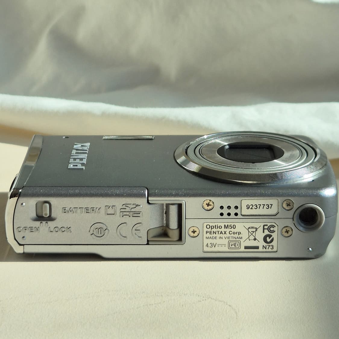 노출이상🥺펜탁스 Optio M50 실버 💿 상품이미지4