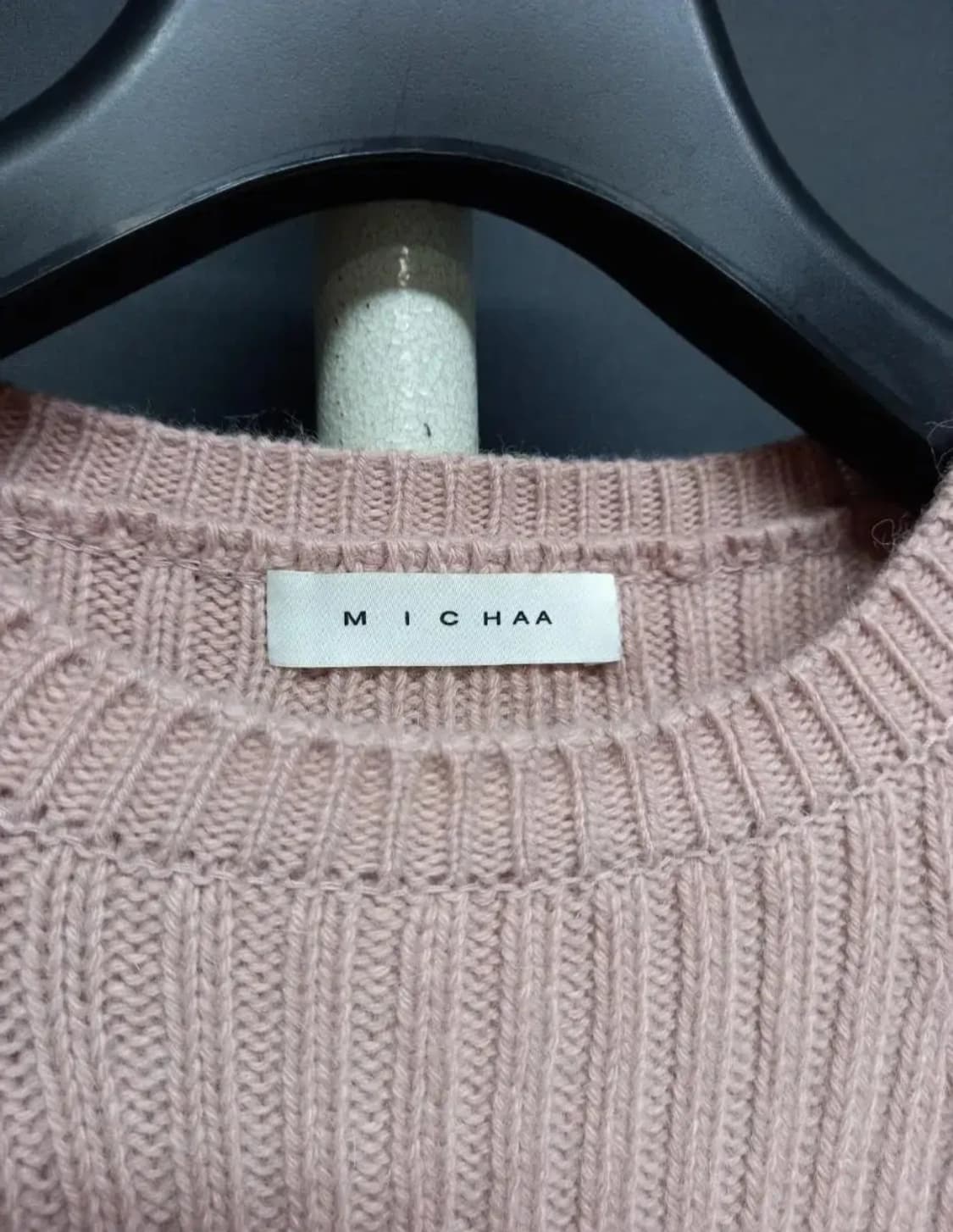 미샤  MICHAA 앙고라 울 골지 니트 55.44 상품이미지8